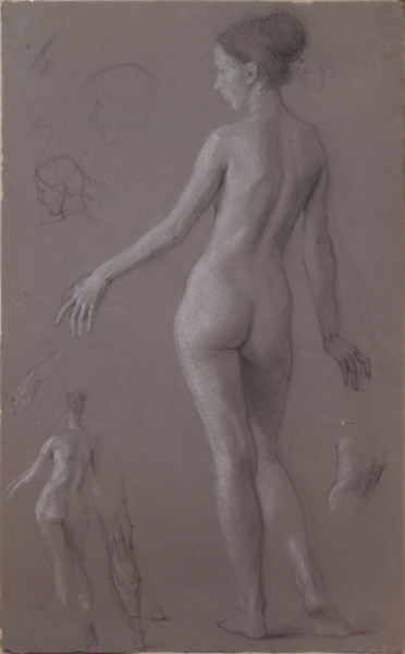 Female nude.